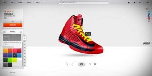 NIKE utilise la réalité augmentée pour personnaliser nos sneakers