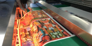 Impression de tissu pour la confection