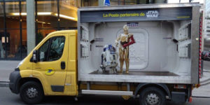 La Poste joue au Jedi grâce à DécoAder
