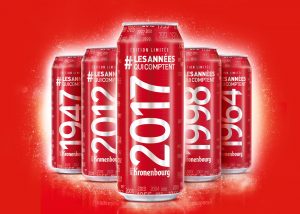 Packaging personnalisation Kronenbourg