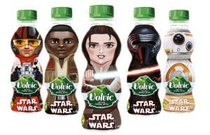 Campagne Volvic Star Wars Bouteilles personnalisées