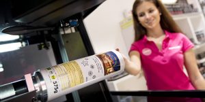 My Muesli packging personnalisé en point de vente