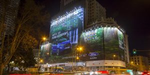le plus grand affichage publicitaire du monde