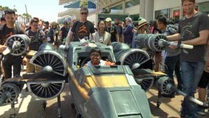Vaisseau Star Wars Comic Con 3D
