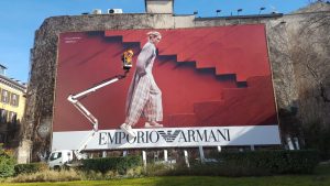 Affichage 3D Emporio Armani